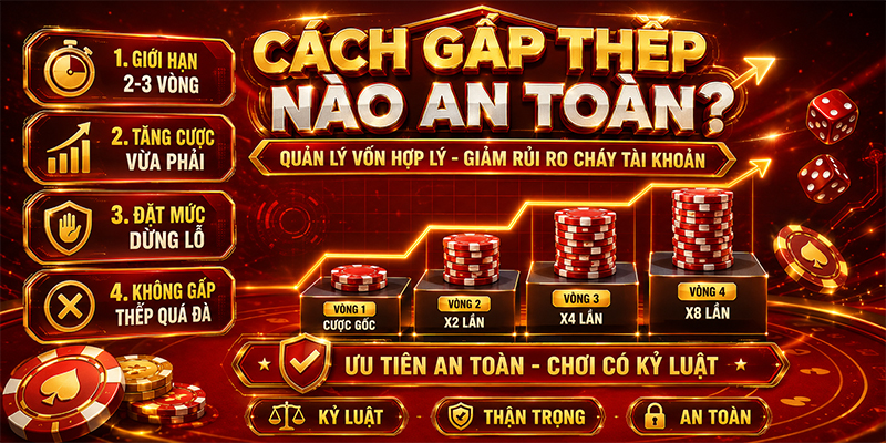 Cách gấp thếp an toàn nhất