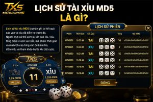 Lịch sử tài xỉu MD5